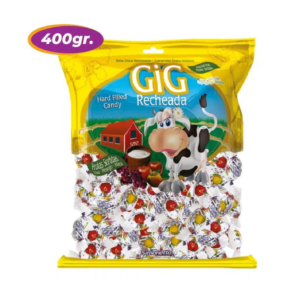 Caramelo GIG relleno Frutas 400 gramos - Mercado Plus - Simo - 4544